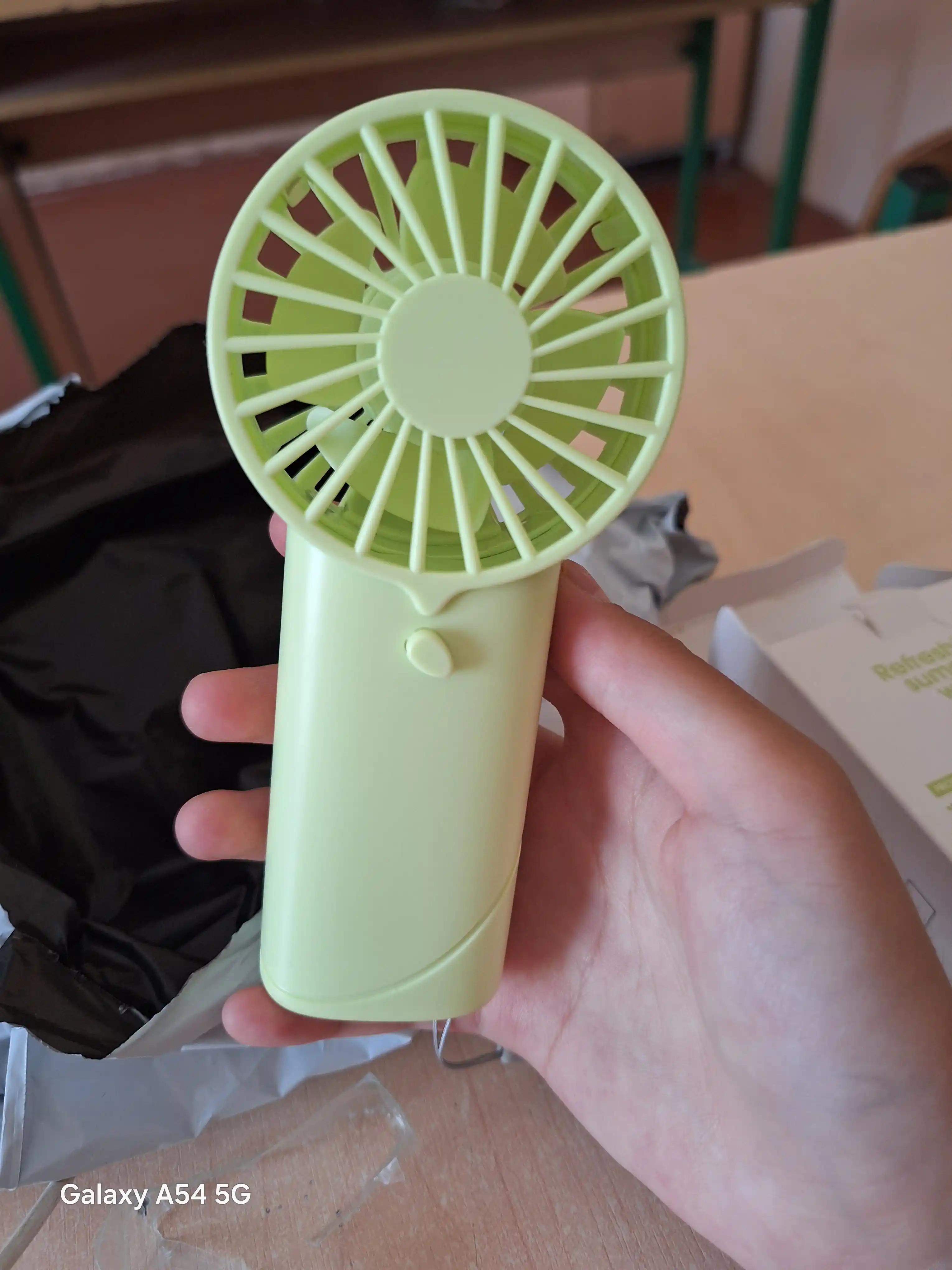 Mini qo'l ventilyatori, ish stoli, USB portativ, ixcham
