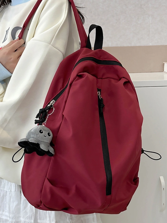 Maktab ryukzagi SmartSchool, erkaklar va ayollar uchun, 14″ noutbuk uchun, o‘yinchoqli