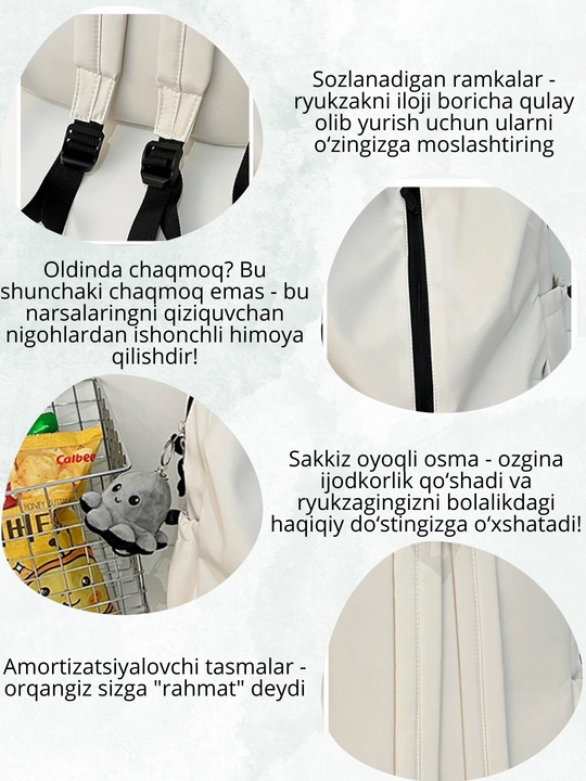 Maktab ryukzagi SmartSchool, erkaklar va ayollar uchun, 14″ noutbuk uchun, o‘yinchoqli