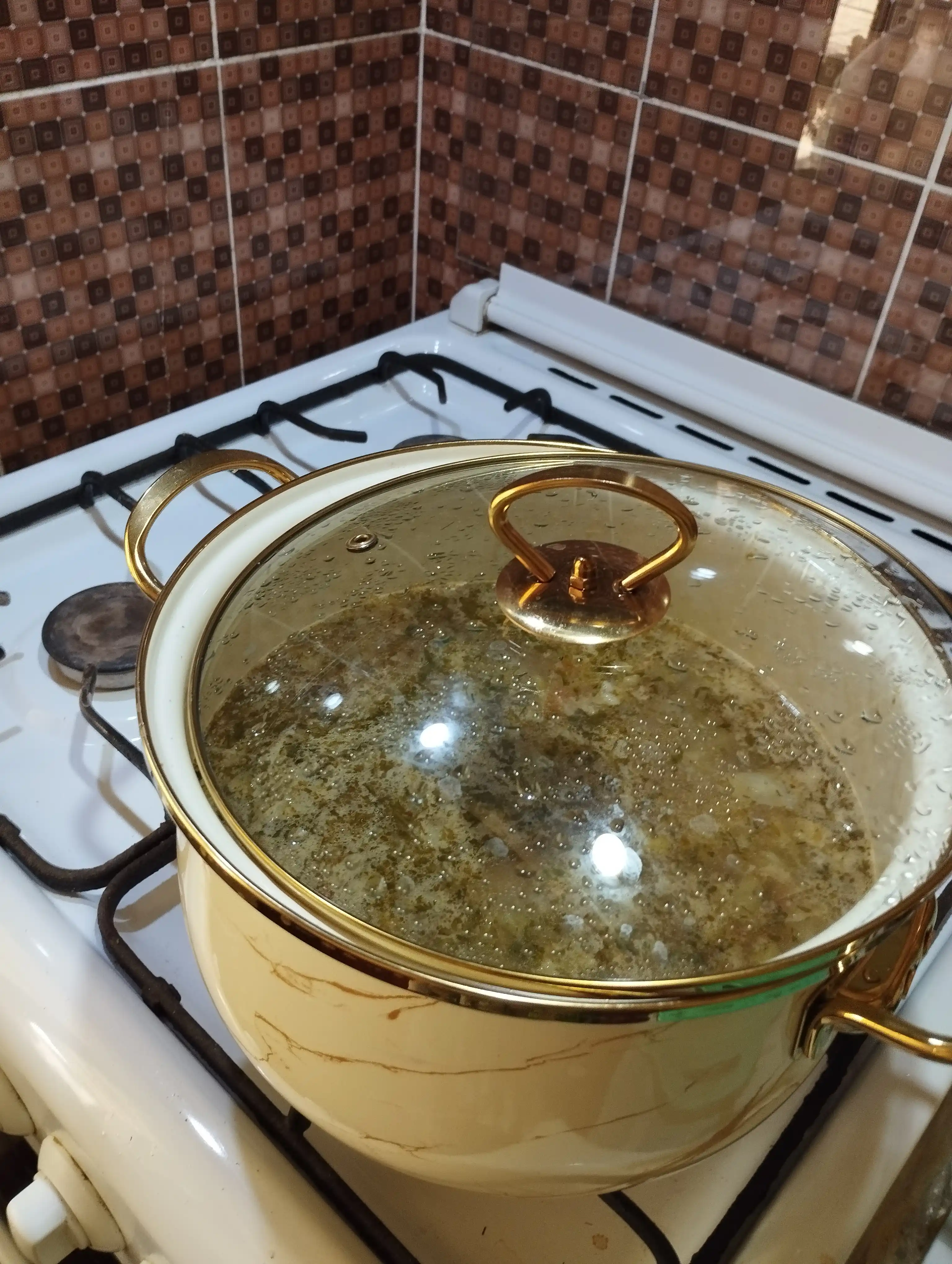 Кастрюля эмалированная,"CULICHEF" 18 * 11.5 cм - 2.0 л, 28 * 17 cм - 8.0 л