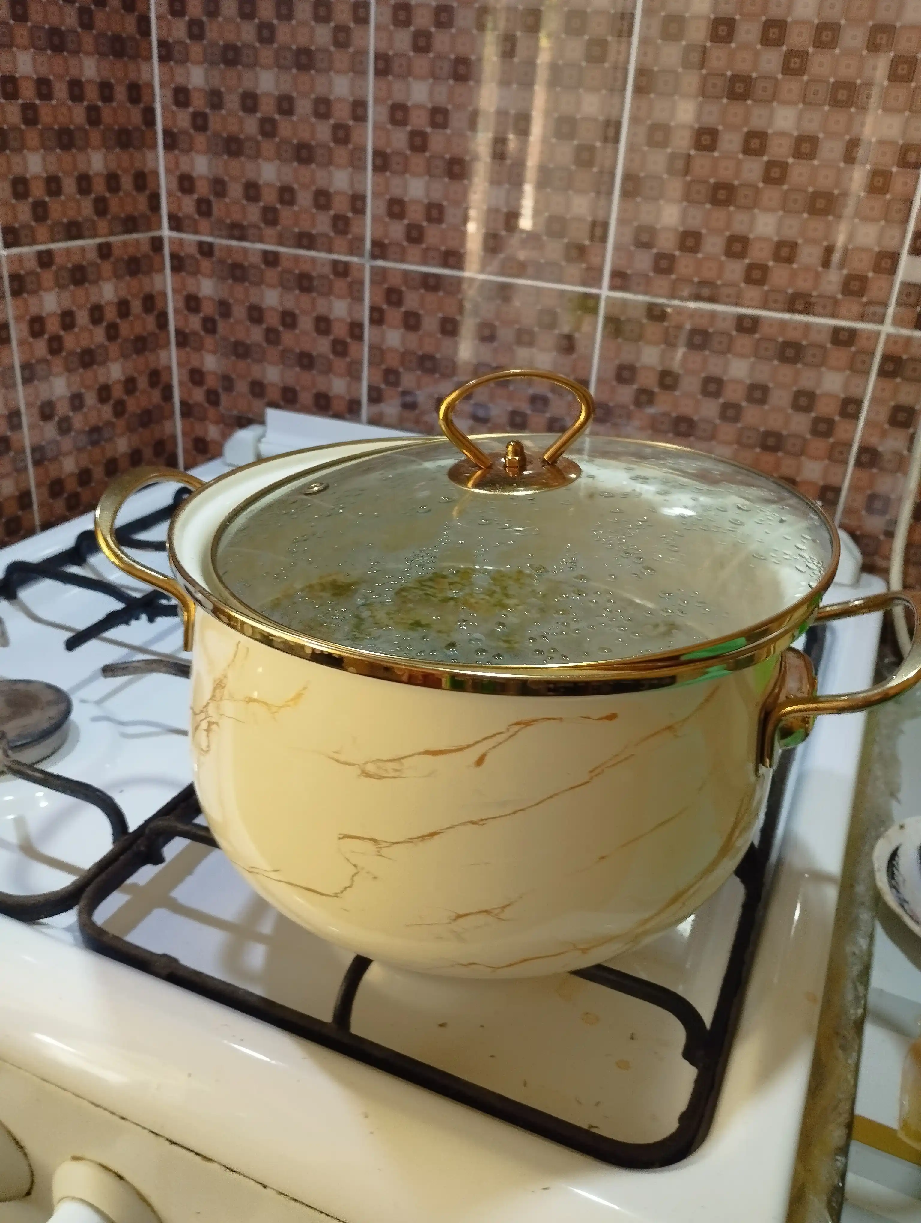 Кастрюля эмалированная,"CULICHEF" 18 * 11.5 cм - 2.0 л, 28 * 17 cм - 8.0 л