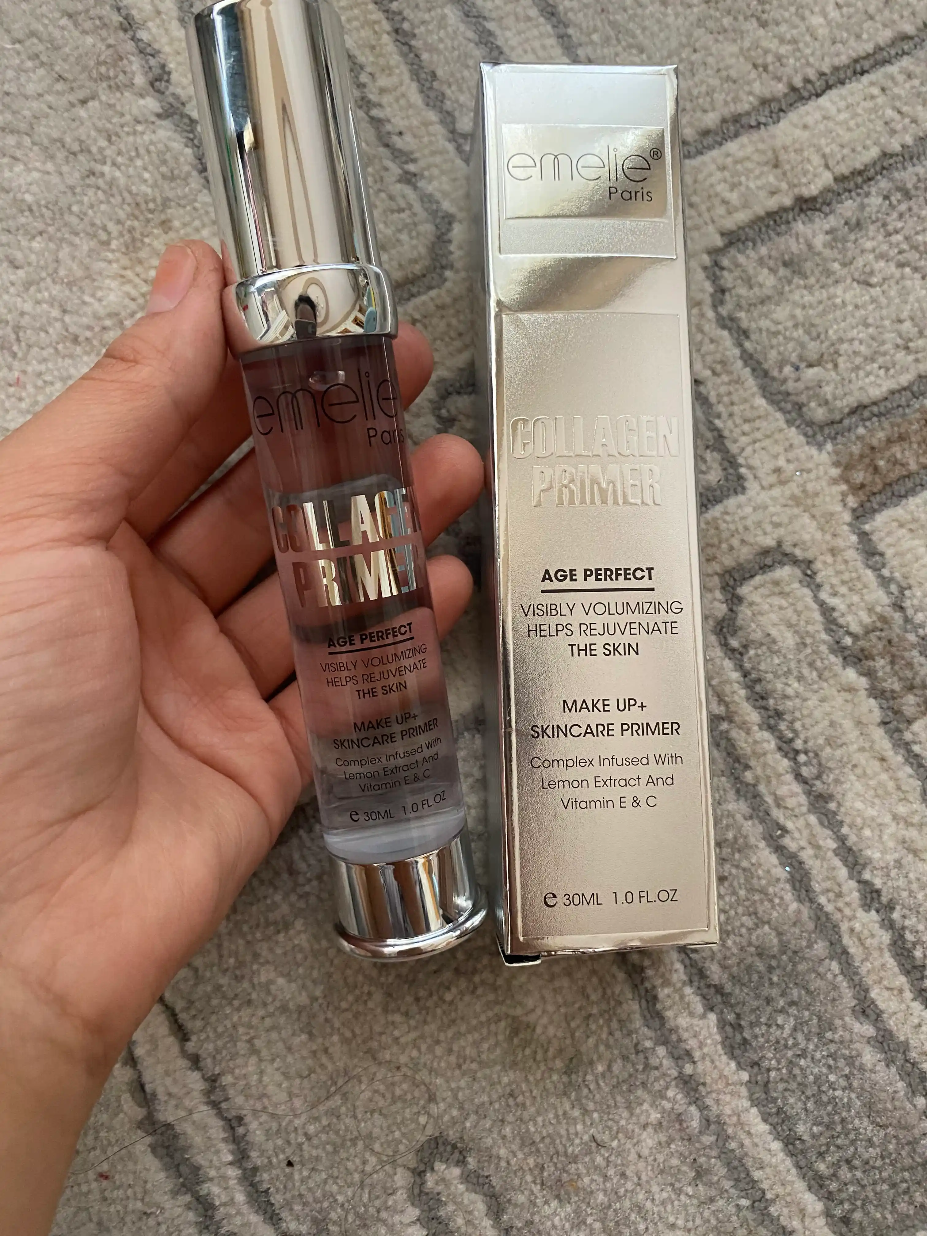 База под макияж Emelie Age Perfect 24K Gold & Collagen Primer, 30 мл
