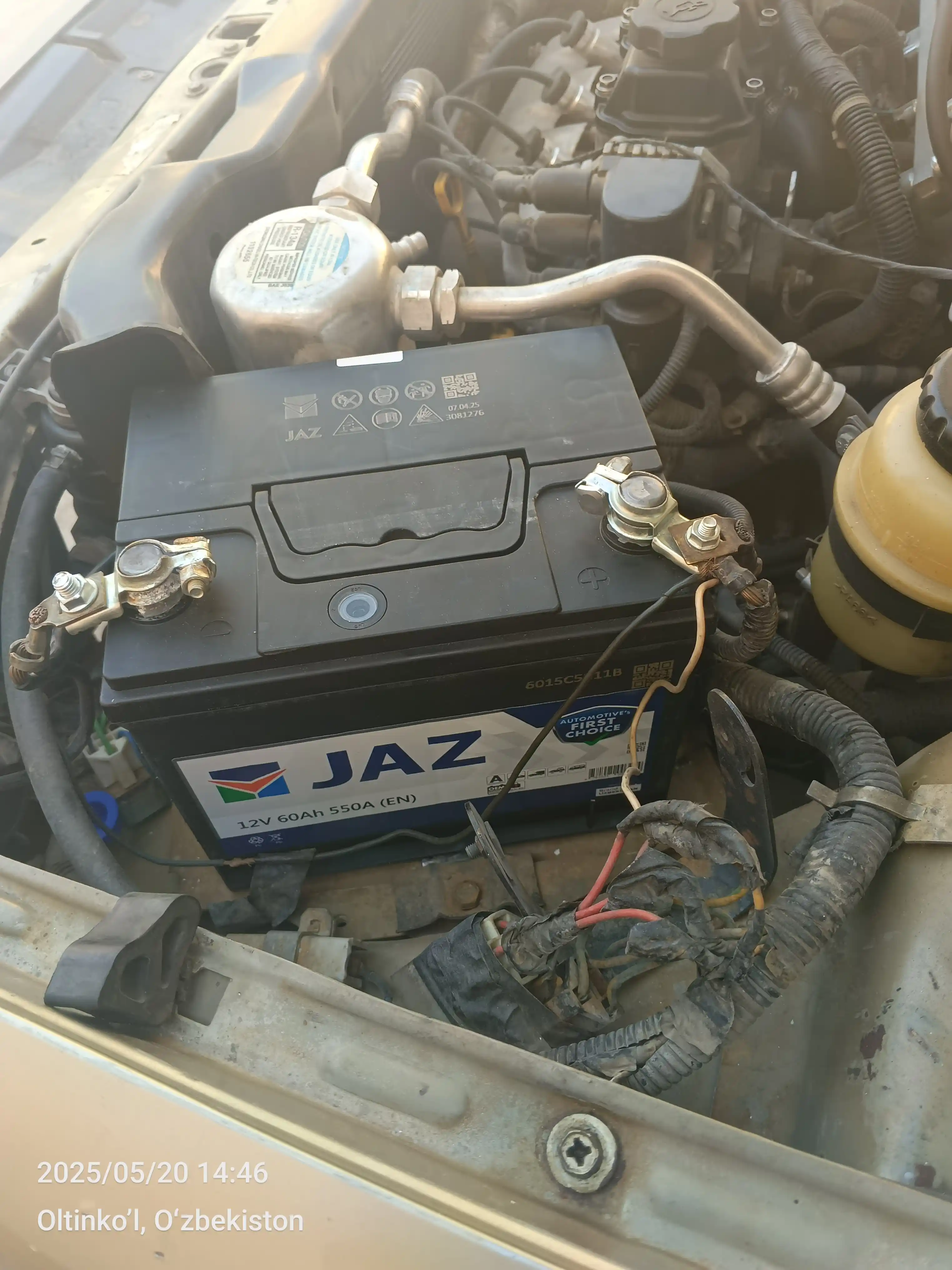 JAZ BATTERY - аккумуляторная батарея - джизакский аккумуляторный завод AJ - 1 год гарантии