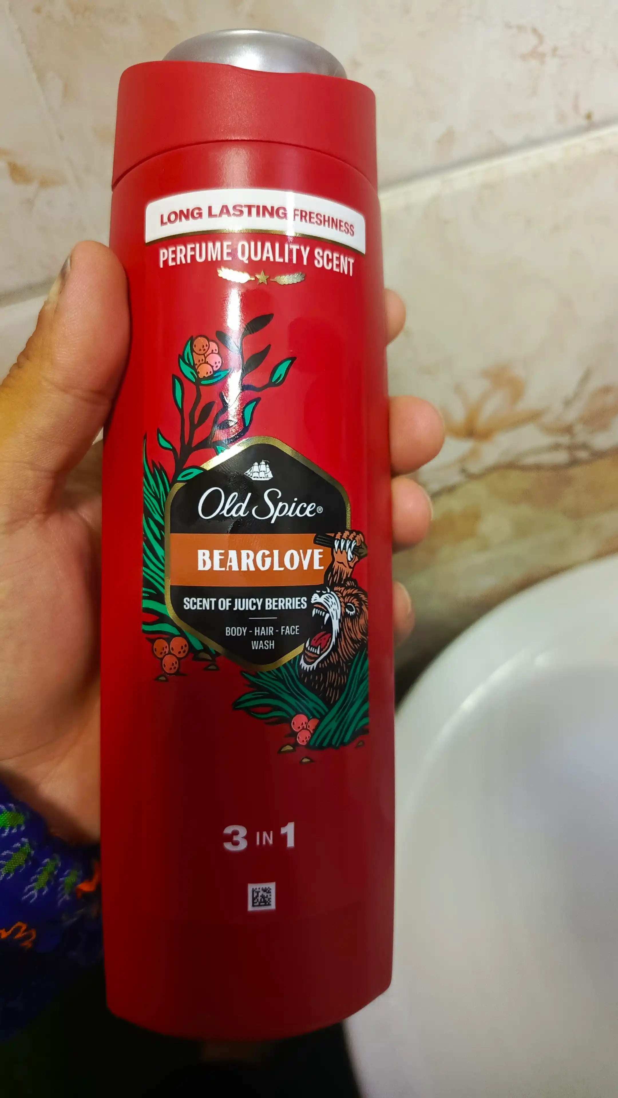 Old Spice гель для душа 3в1 Bearglove, 400мл