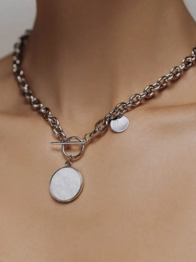 Ожерелье, колье женское, цепочка чокер, кулон на шею — SELEXIS-NECKX-ПРОЗР