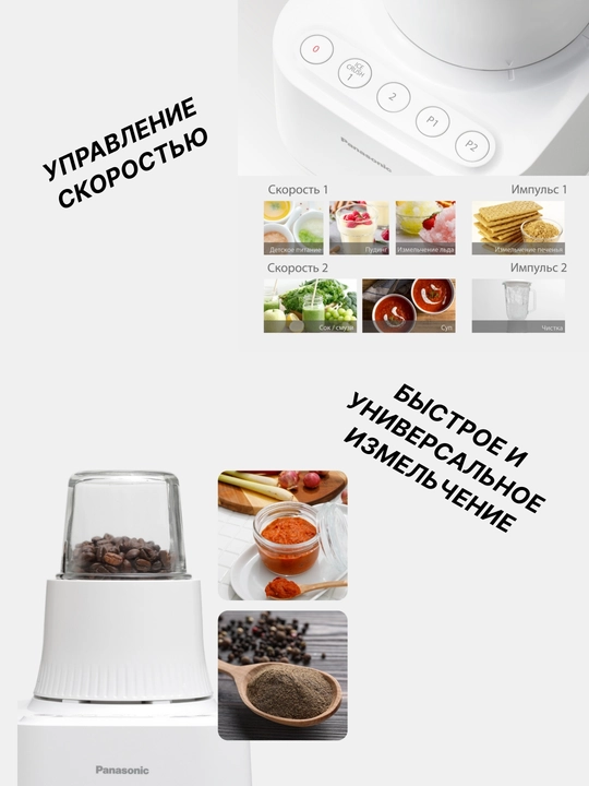 Блендер Panasonic MX-MG5451WTQ (MX-MG5451WTQ)