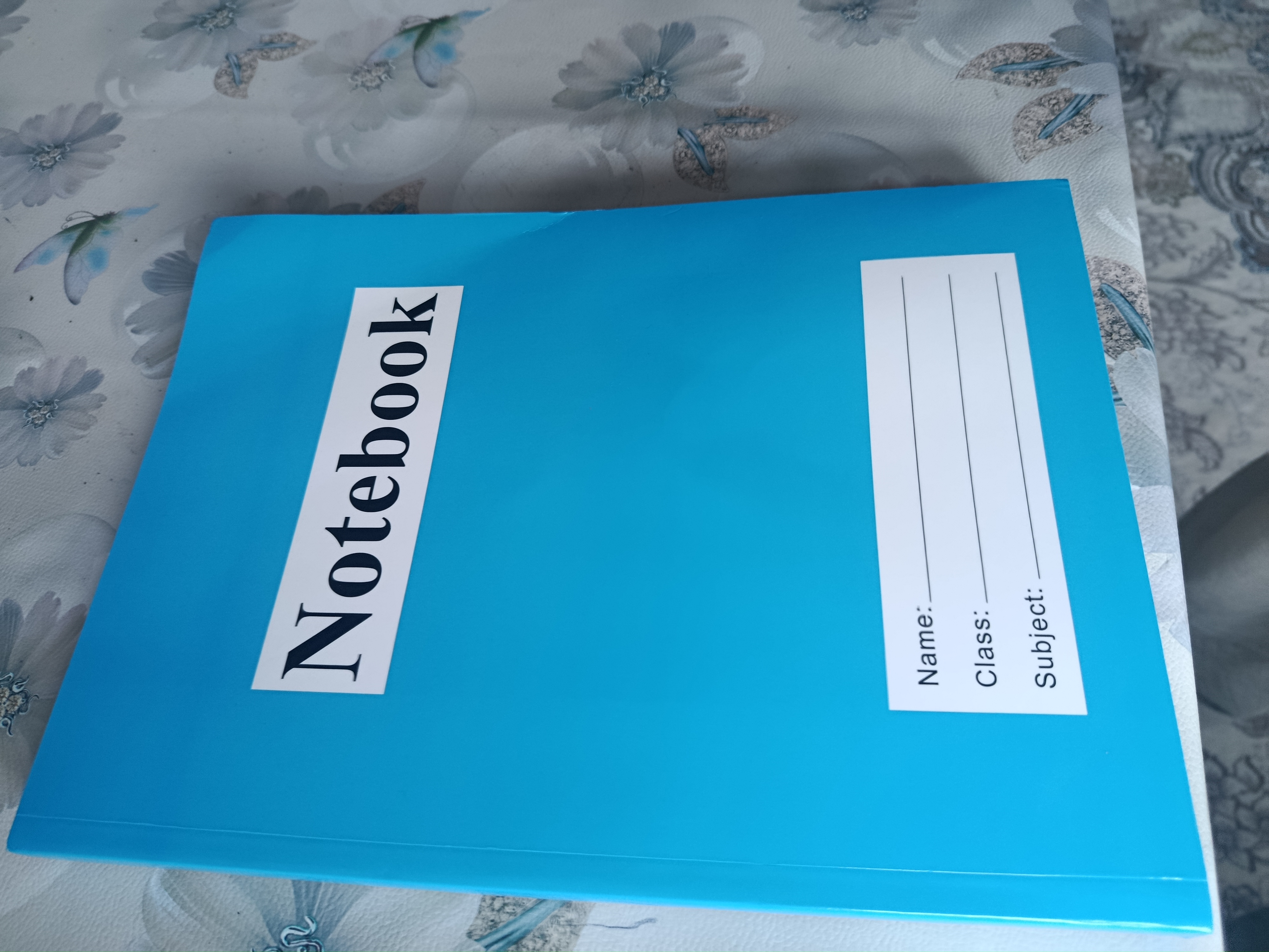Katta daftar, umumiy, bloknot, A4 formati, 200 varaq, karton qopqoq