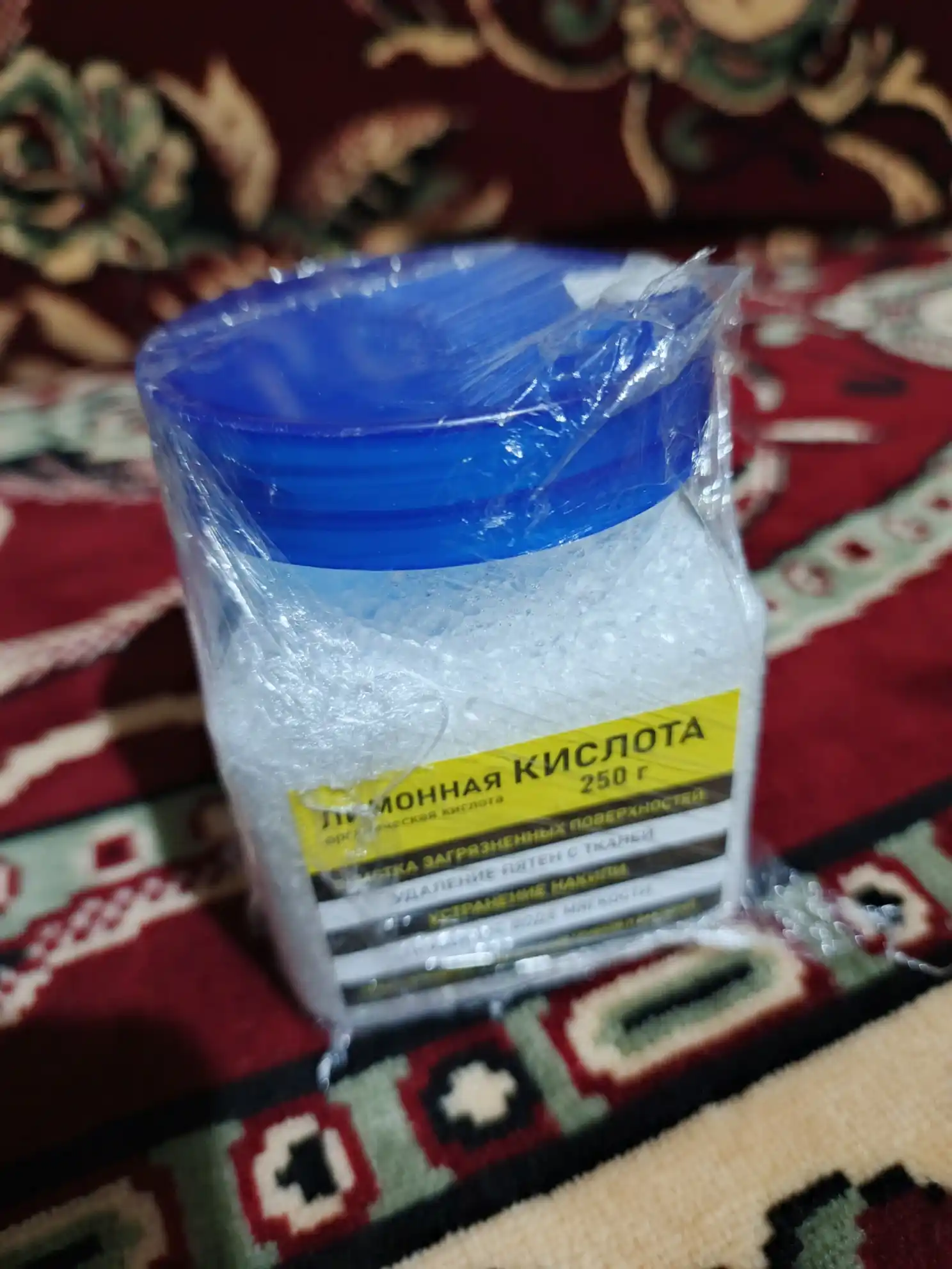 Limon kislotasi 250 gr