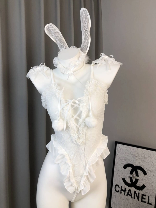 To`rli penyuari, pijama ayollar uchun to'plami, quyon kostyumi