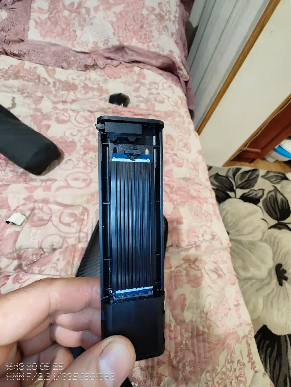 Ssd m.2 nvme uchun korpus Orico AXM2-G2-V1 alyuminiy qatlam va slikon himoyalagich, 10 Gbps