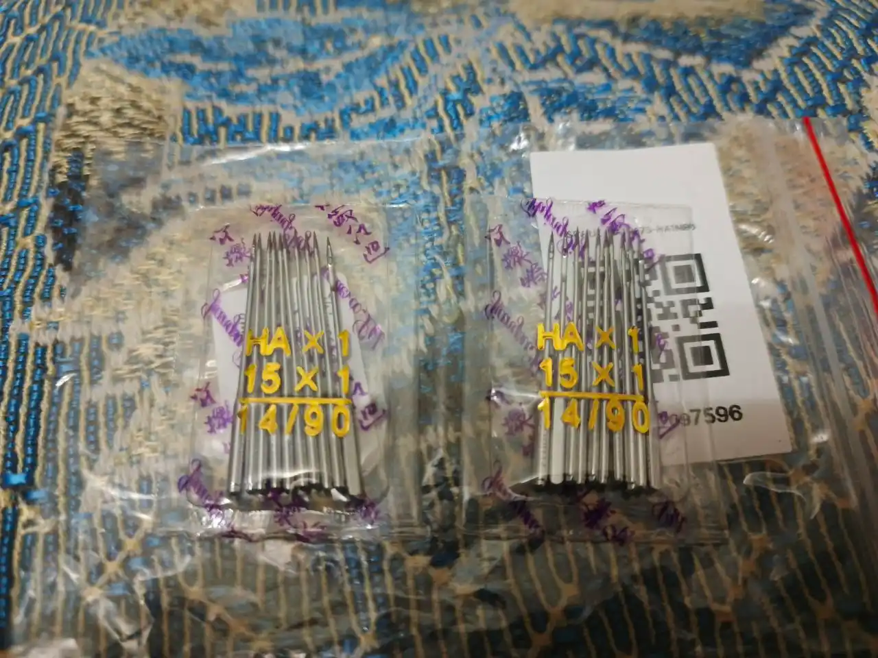 Tikuv mashina ignalar uy mashina uchun HAx1 Flying Tiger, 2 pachka, 20 igna togri chok
