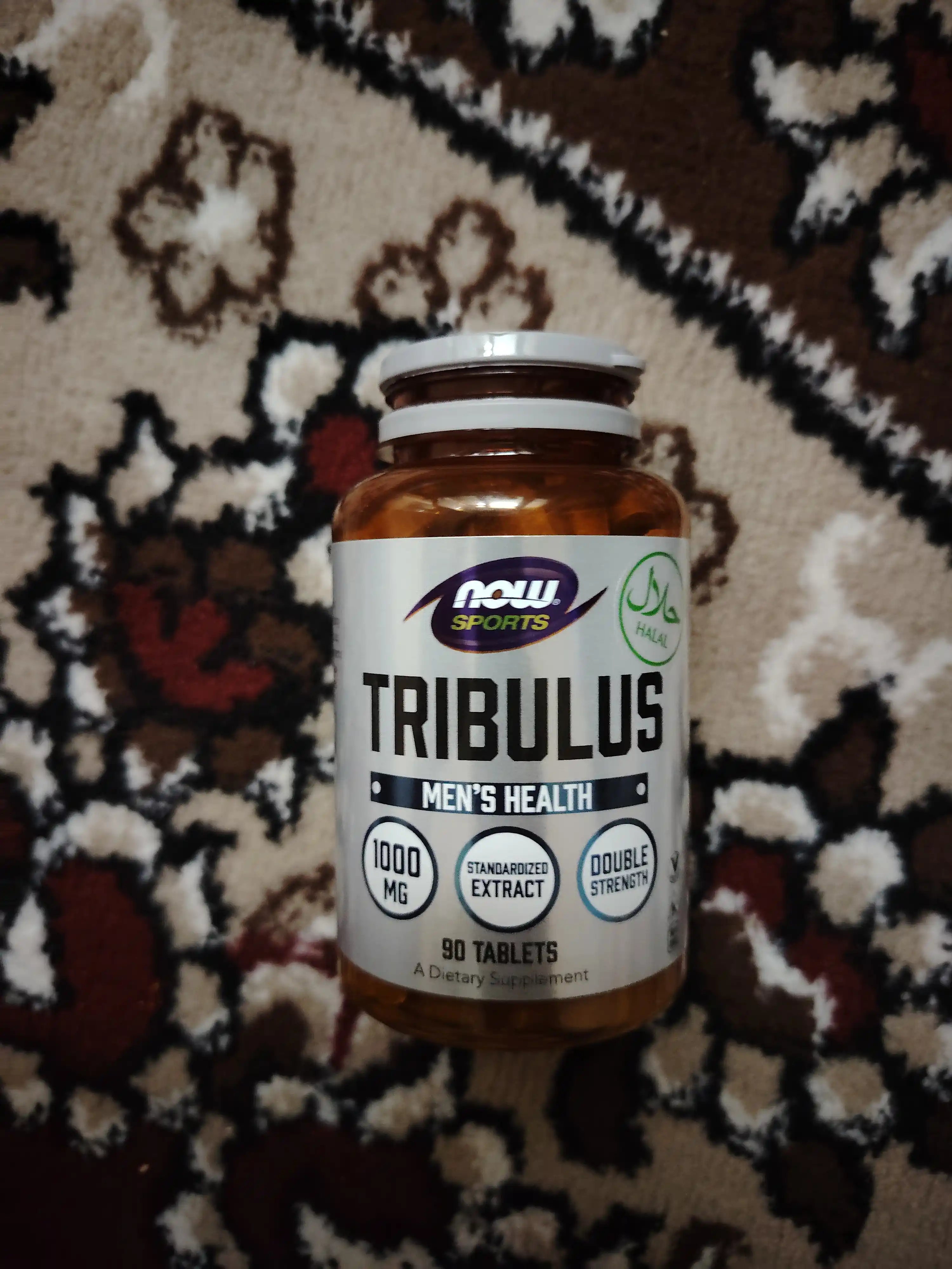 Таблетки для укрепления организма NOW Foods, Sports, Tribulus, якорцы, 1000 мг, Халяль