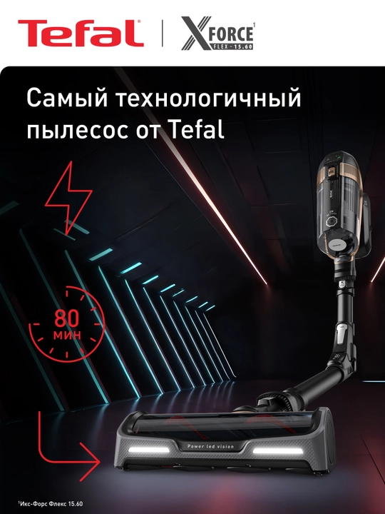 Беспроводной пылесос Tefal X-Force Flex 15.60 Pro TY99F1WO
