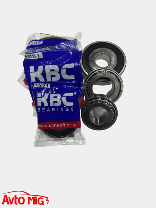Mexanik quti podshipniklari to‘plami, 6 dona, Spark - Matiz KBC KOREYA