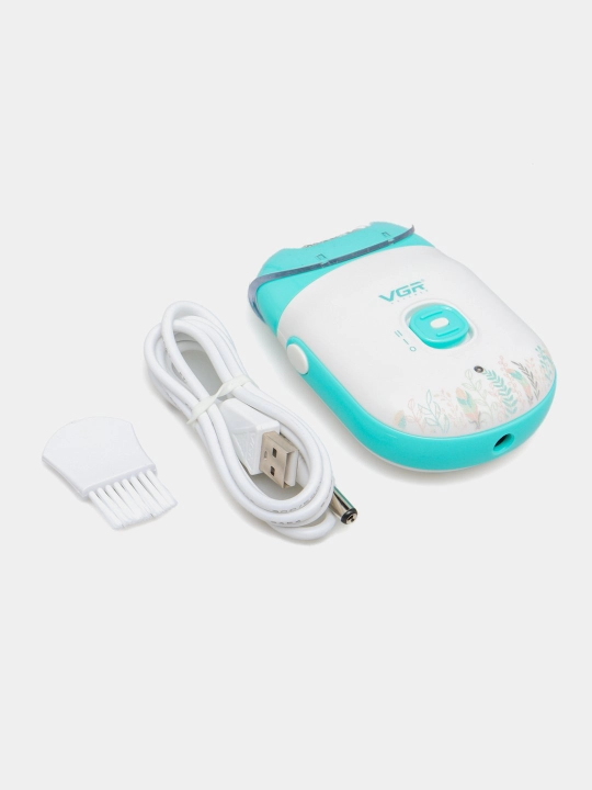 Professional epilyator, VGR V-726 modeli, simsiz, tana uchun, ayollar uchun