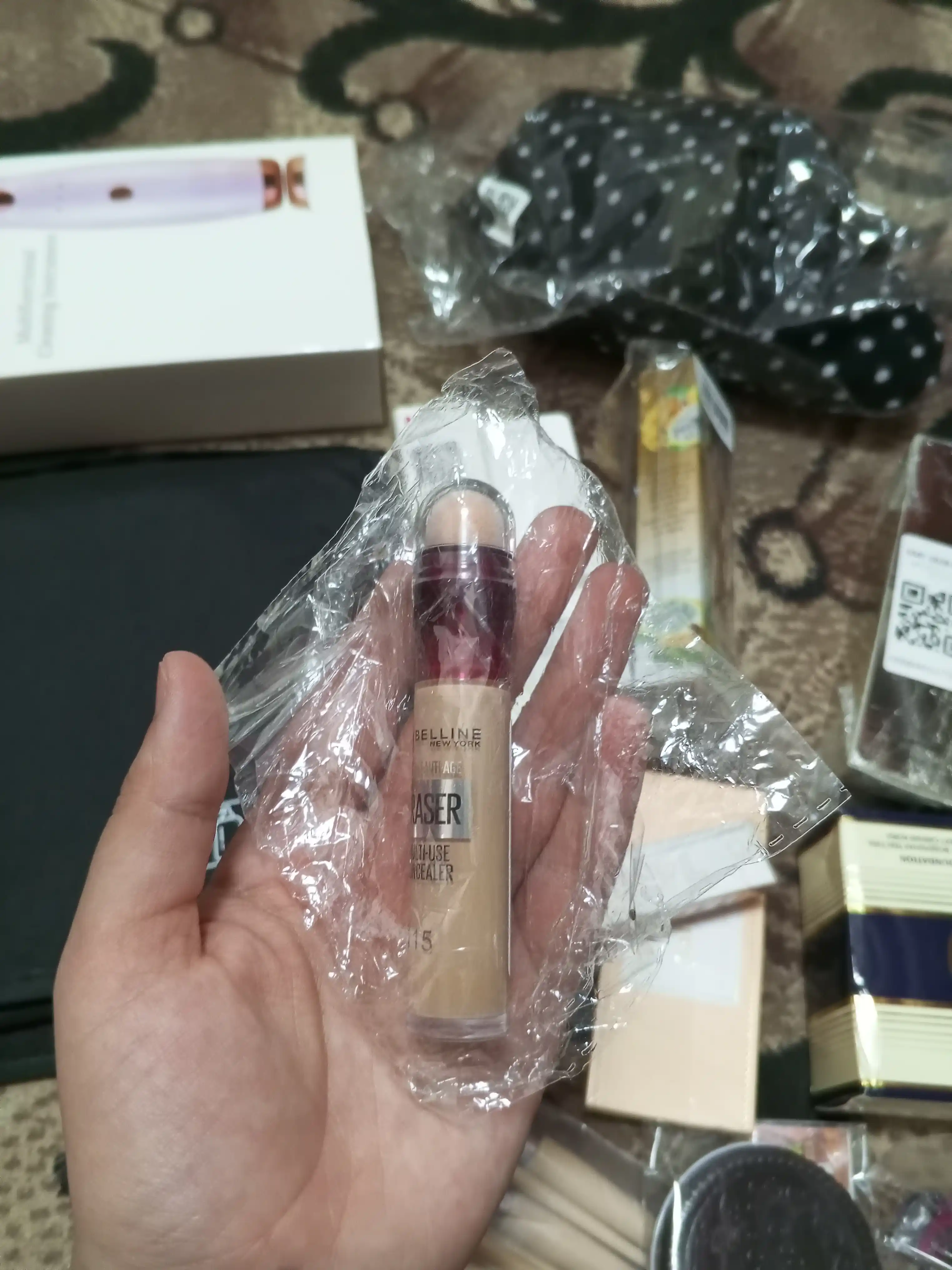 Консилер для глаз Maybelline New York Anti-Age The Eraser Eye, тон 115 теплый бежевый