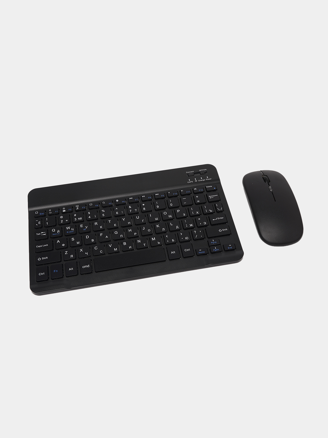 Samsung Galaxy Tab planshetlar uchun Bluetooth klaviatura + g‘ilof + sichqoncha RU+EN