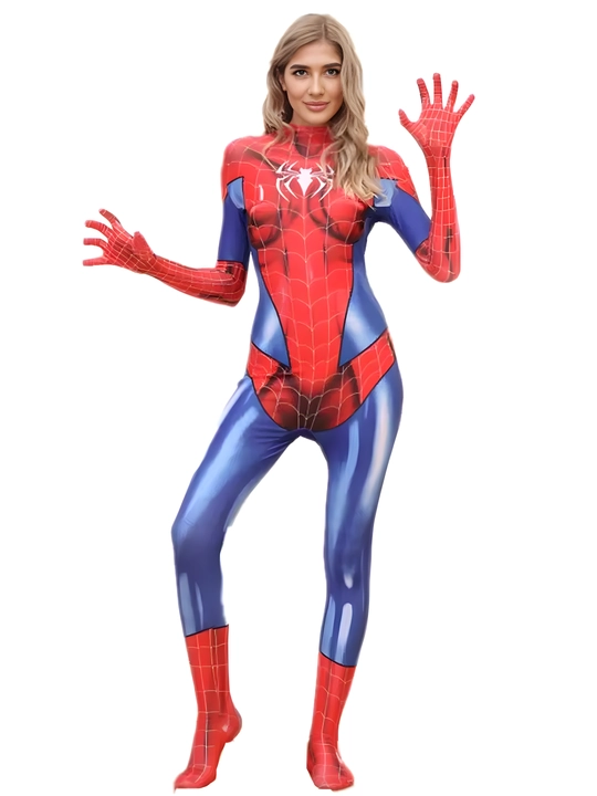 O'rgimchak-odam ayollar kospley kostyumi, Marvel komiks obraz, karnaval va foto-sessiya