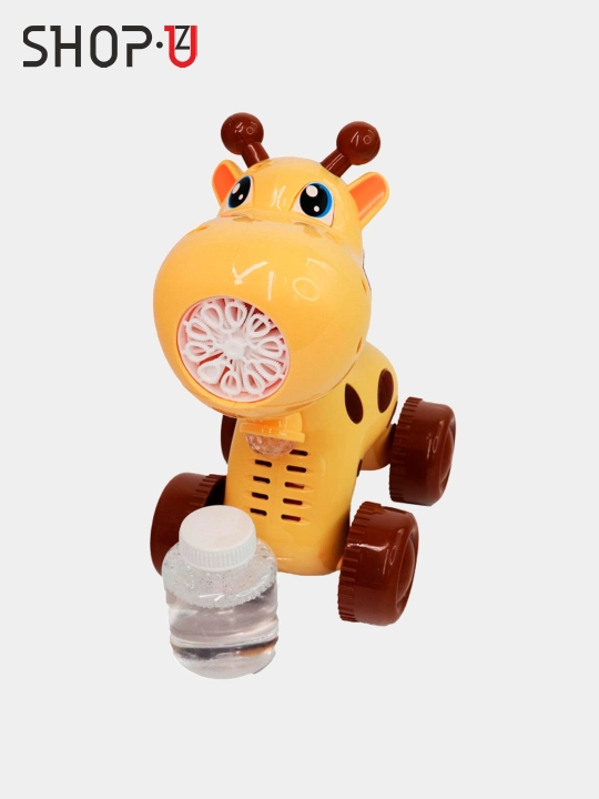 Sovun pufaklari generatori bolalar uchun batareyali sovun pufakchasi BUBBLE GUN