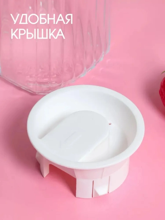 Стеклянный графин для воды и напитков Luminarc КВАДРО, 0,5 л, прозрачный