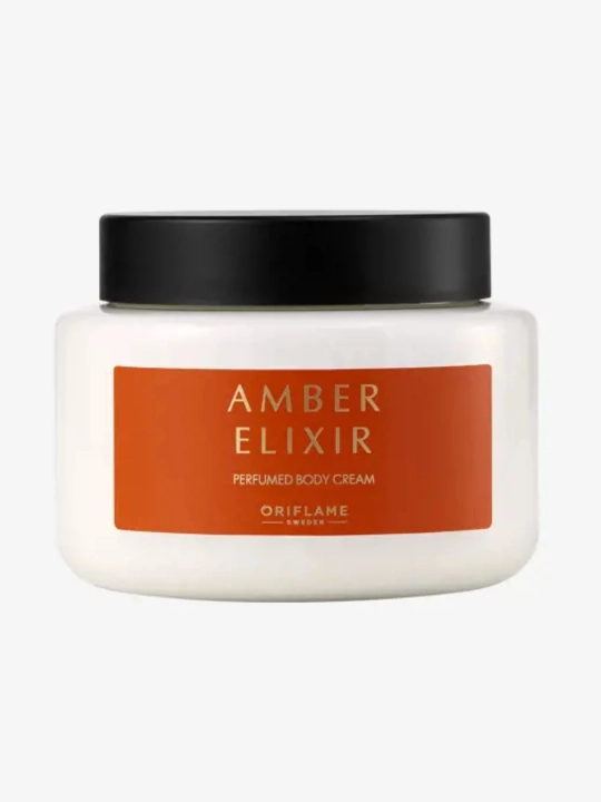 Parfyumlangan AMBER ELIXIR badan kremi, 250 ml