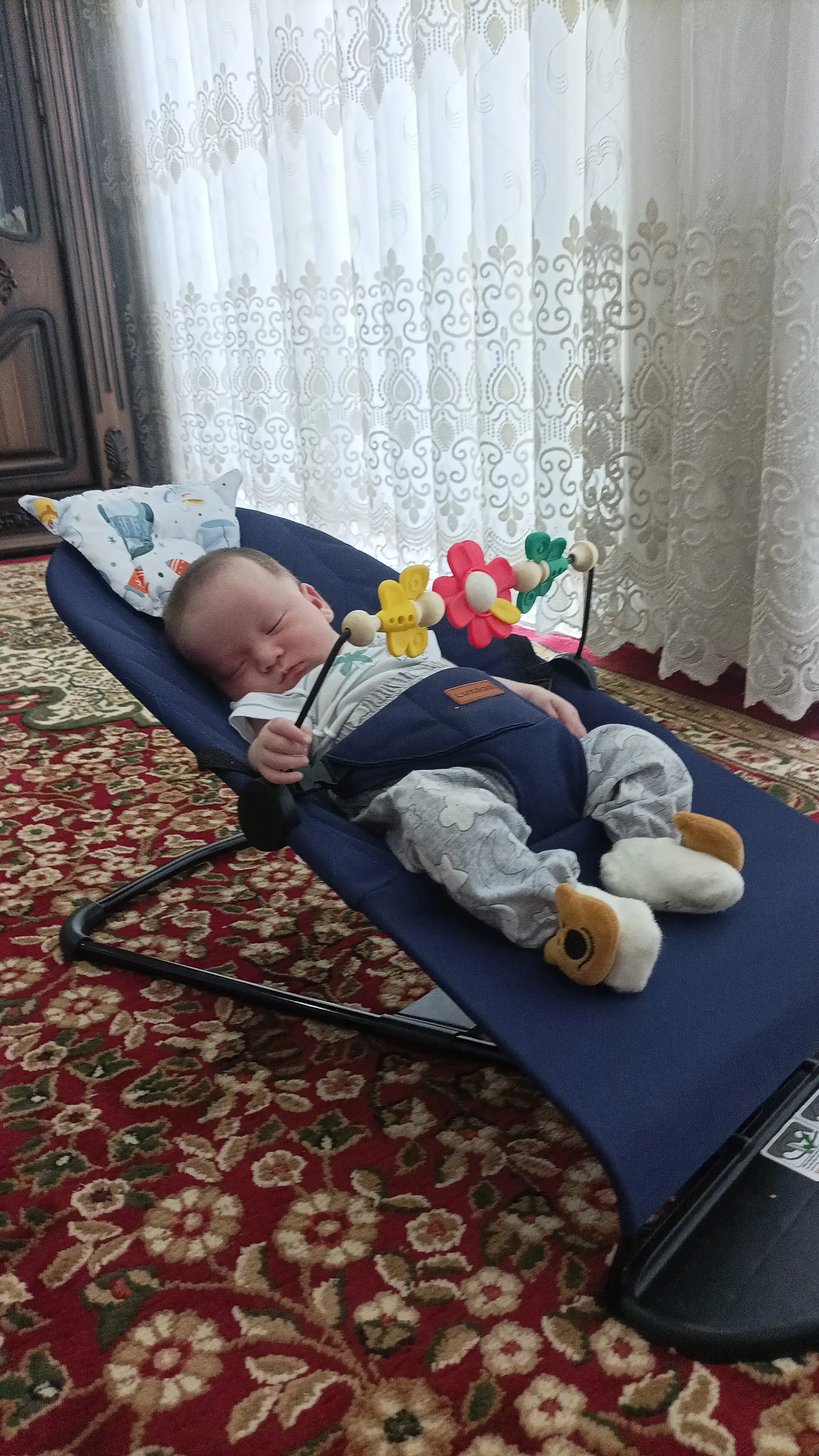 Детская качалка, шезлонг для новорожденных