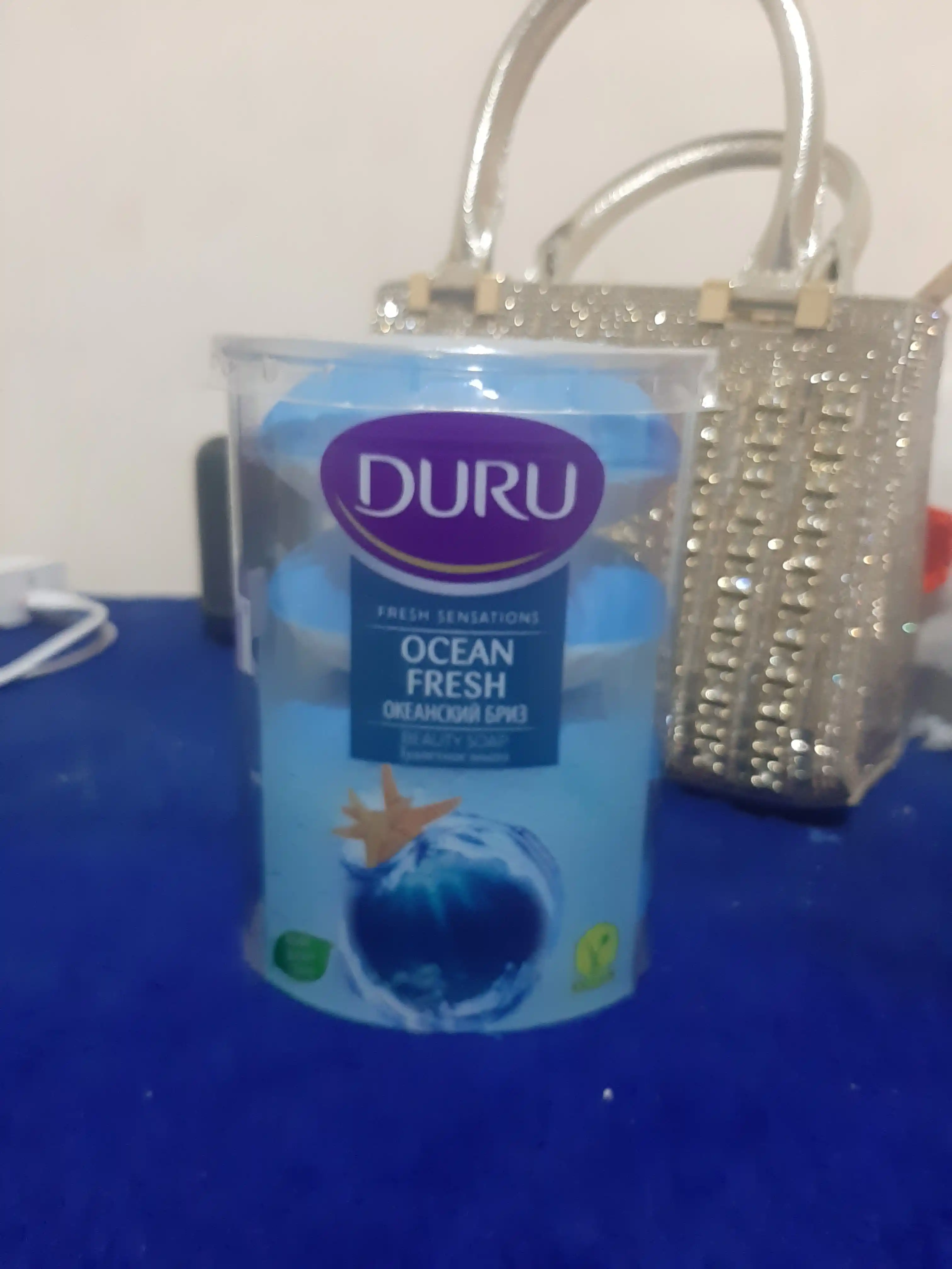 Мыло Duru Fresh Sensations Океанский бриз, 4шт, 400г