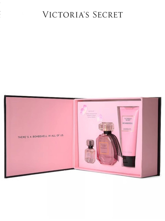 Подарочный набор для женщин и мужчин Victoria's Secret, Bombshell, Tease, Platinum