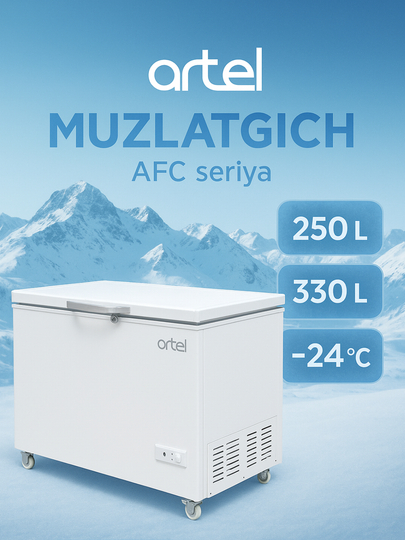 Muzlatgich, ARTEL ART - AFC300/370, 250/330 litr - 