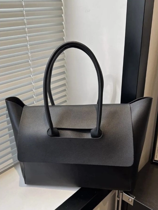 Katta yelkali shopper ayollar sumkasi I Ish va o‘qish uchun sig‘imli tout sumkasi