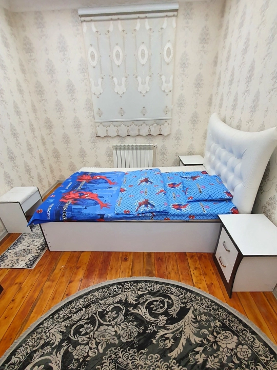 Bolalar choyshabi bir kishilik, eko bambuk, choyshab 1 ta, yostiq jildi 1 ta va ko'rpa jildi 1 ta