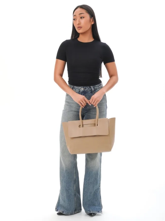 Katta yelkali shopper ayollar sumkasi I Ish va o‘qish uchun sig‘imli tout sumkasi