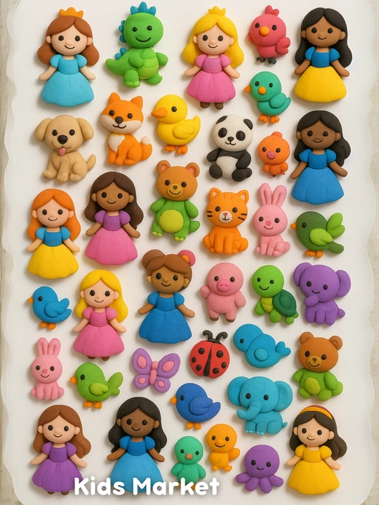 Play-Doh yasash to'plami, bolalar plastilini, bolalar oshxonasi, bolalar pishiriqxonasi