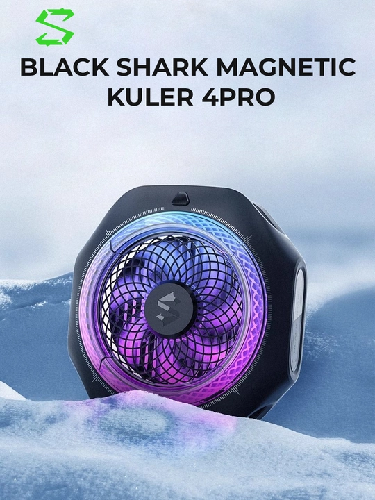 Telefon sovutgichi kuleri Black Shark Fan Cooler 3 Pro, 4 Pro RGB Lights -15°C