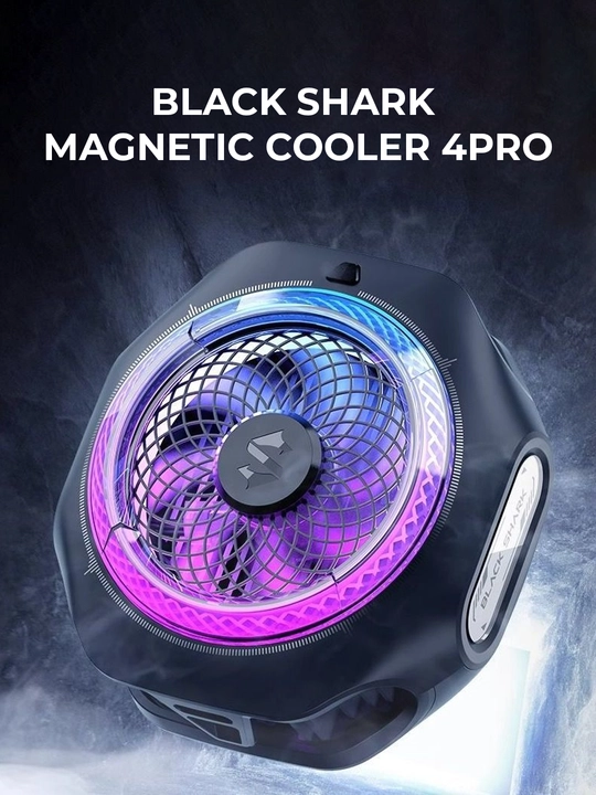 Telefon sovutgichi kuleri Black Shark Fan Cooler 3 Pro, 4 Pro RGB Lights -15°C
