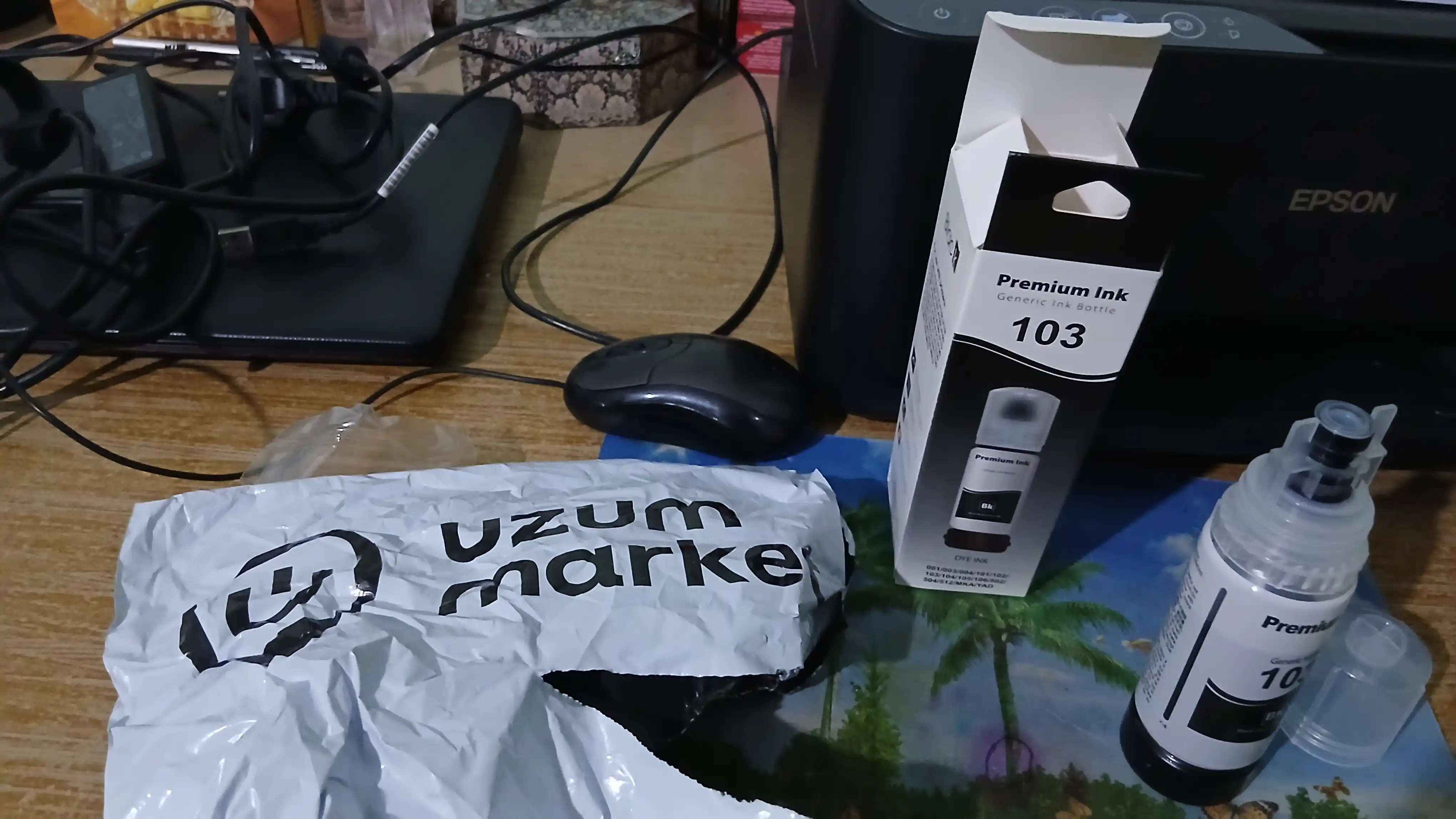 Чернила 101/103 для принтера Epson L3150, L3250