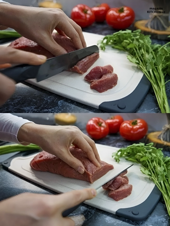 Доска разделочная, для кухни, многофункциональная