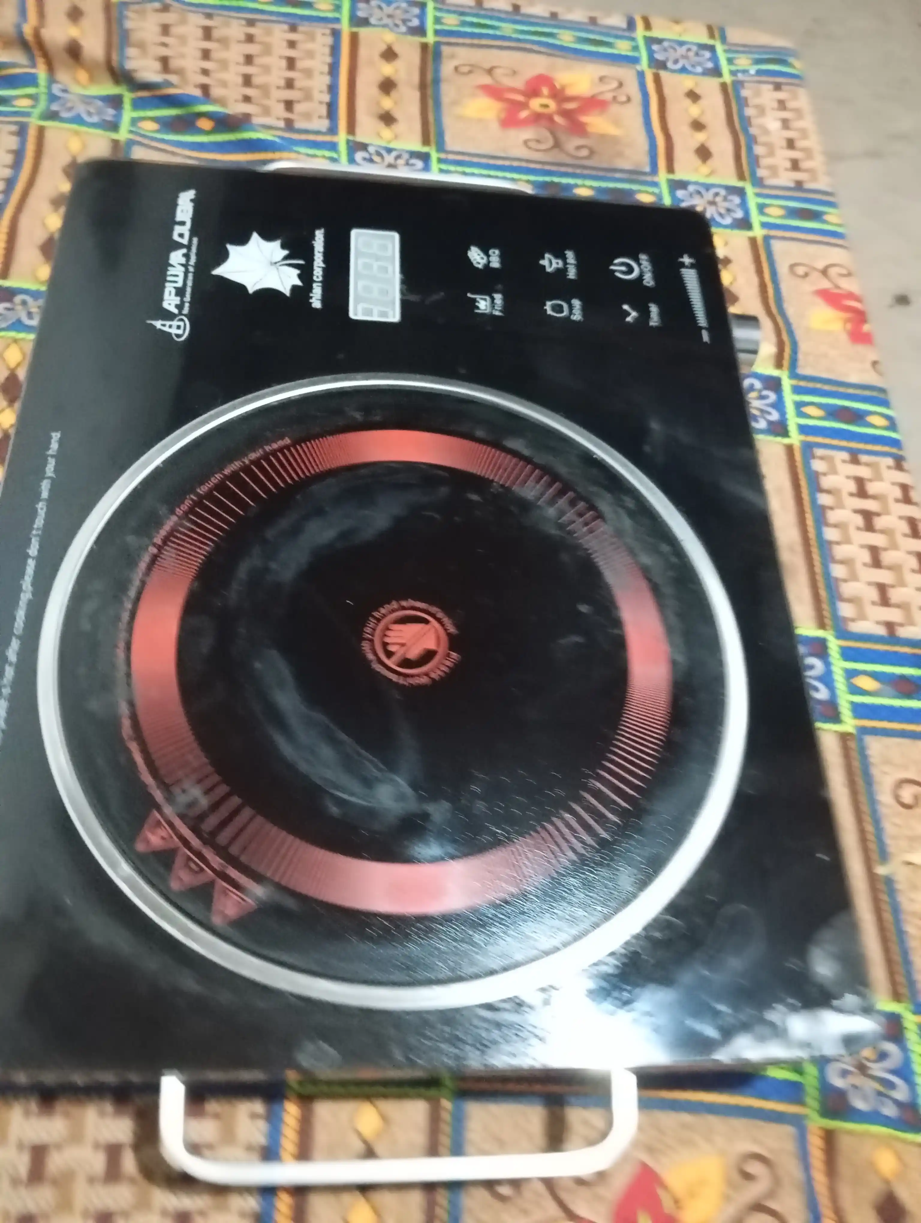 Elektr plita  2 komforkalik  stol usti plitasi , shisha keramika 3500 W