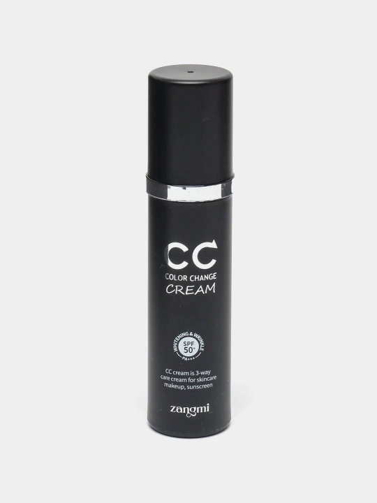 СС крем, тонизирующий, с защитой от солнца SPF 50+ PA+++, Zangmi, 50 мл