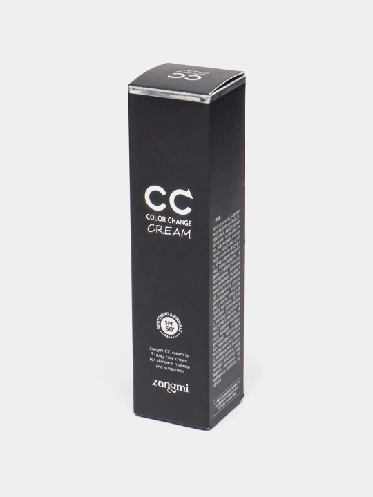 СС крем, тонизирующий, с защитой от солнца SPF 50+ PA+++, Zangmi, 50 мл