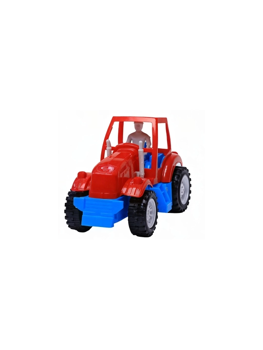 Игрушечный трактор для детей, пластиковая машинка 15×9×11 см, 3+