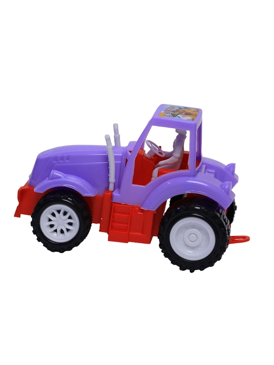 Игрушечный трактор для детей, пластиковая машинка 15×9×11 см, 3+