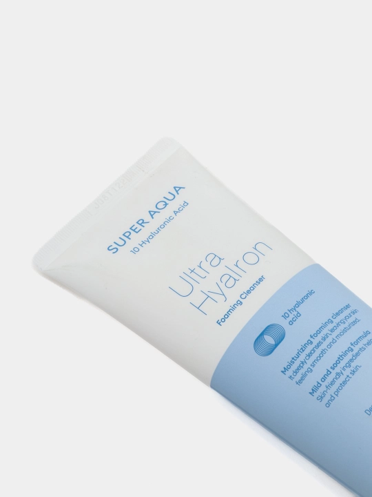 Пенка для умывания Super Aqua Ultra Hyalron Cleansing Foam, 200 мл