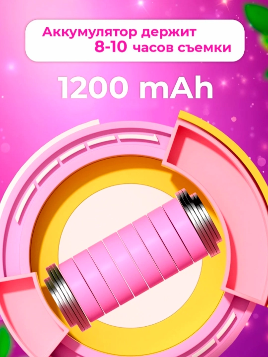 Bolalar uchun tezkor kamera, sovg'alar bilan mini foto printer