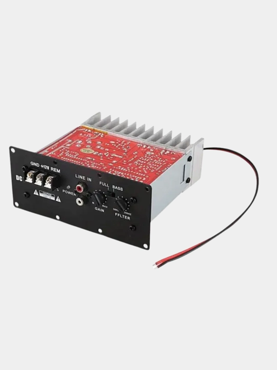 S100 12V 300Vt avtomobil kuchaytirgich platasi, bass sabvufer uchun