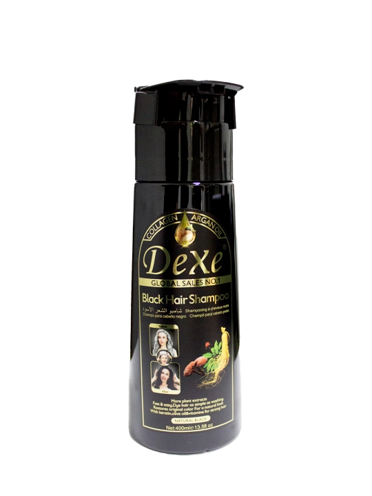 Shampun Dexe, soch bo'yog'i, oq sochlarni bo'yash uchun, 400 ml