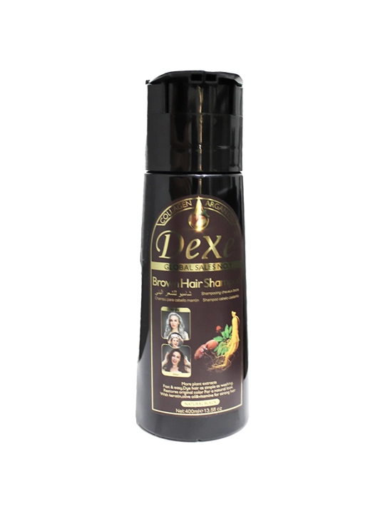 Shampun Dexe, soch bo'yog'i, oq sochlarni bo'yash uchun, 400 ml