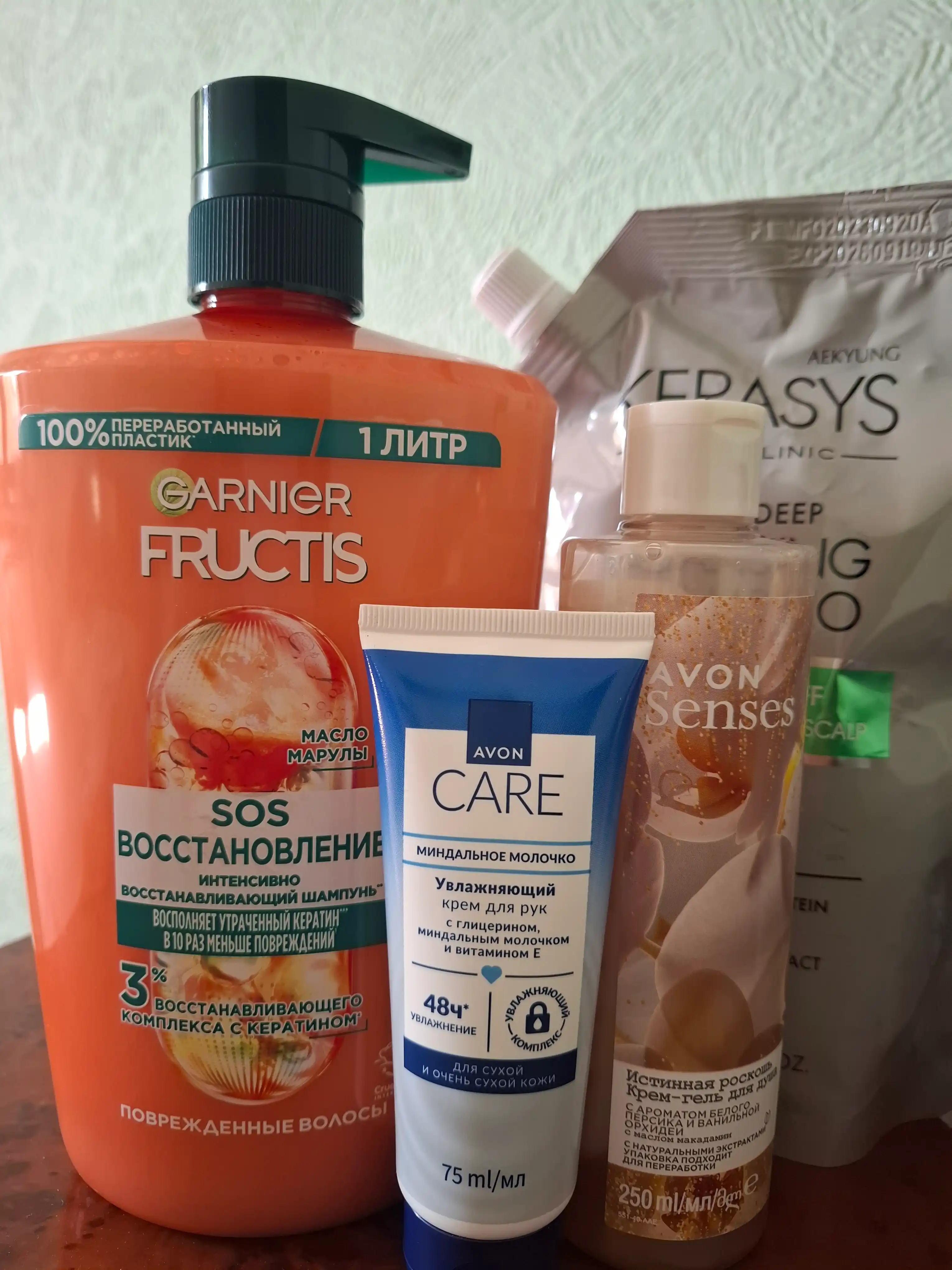 Шампунь, с кератином, для нормальных и сухих волос, против перхоти, KERASYS, Корея