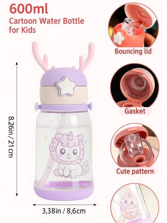 Bolalar, sport, maktab uchun suv idishi, 550 ml