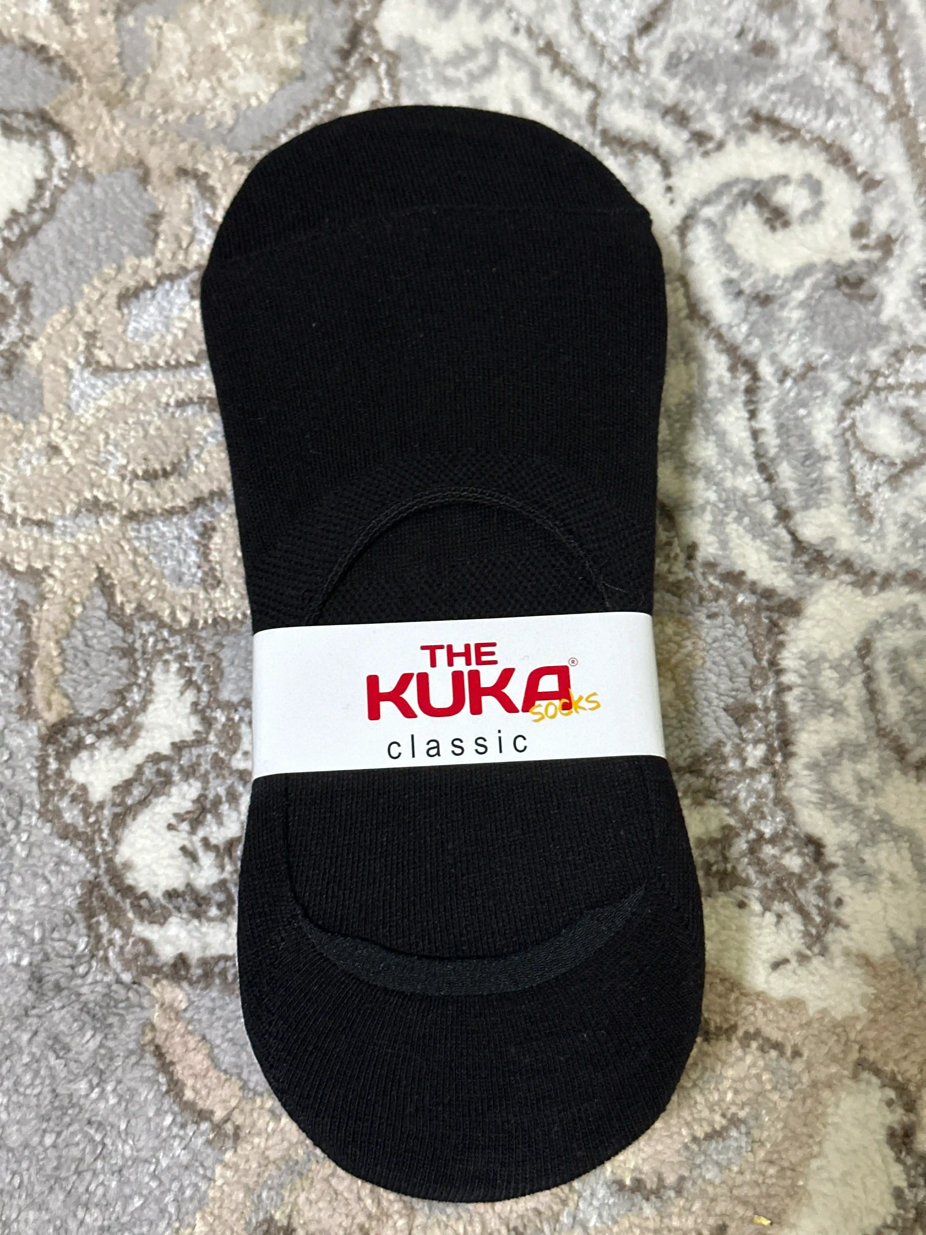 Следки мужские и женские, 5 пар, хлопковые пятки, носки короткие, The Kuka Classic